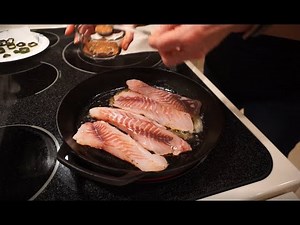 Sheepshead Blackened with Cream Sauce!!!!