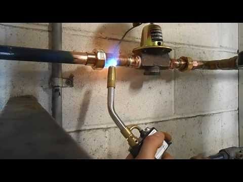 Hydronic Plumbing- Closed Loop T&P and Make-up Regulator