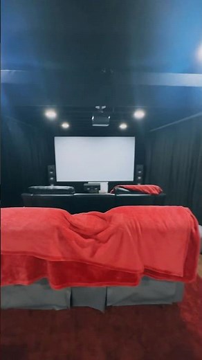Family Home Theater 🍿🎥 #marvel #hometheatersetup #homecinema #movietheater #movie