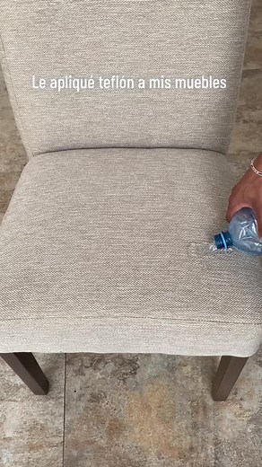 Aplicacion de teflon en muebles!! #teflon #limpiza #fly #clean #tiktok