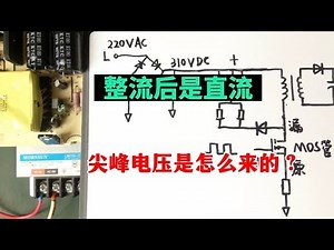 都是直流，哪儿来的尖峰？RCD电路，其实就是初中的一点物理知识