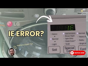 LG Washer IE Error? 6 EASY FIXES (70% Success With This!)