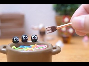 stopmotioncooking spaghetti カラフルパスタ [ストップモーション料理・眠れない方へ癒しの動画] コマ撮りレビュー &音フェチ