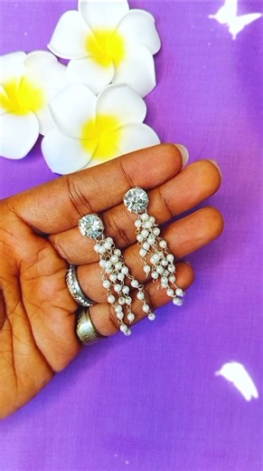 DIY Pearl Chain Earrings (EASY TUTORIAL)