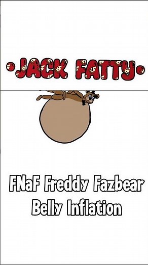 Freddy Fazbear Belly Inflation (Old Animation) #feederism #weightgain