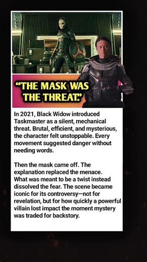 The Mask Was the Threat