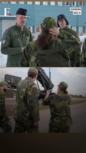 Swedish Crown Princess Victoria Flies Fighter Jet As Part of Military Training | N18G