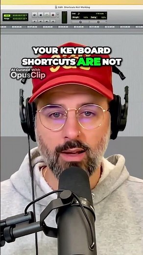 Quick Fix to Get Your Pro Tools Keyboard Shortcuts Working! #shorts #protools #shortcuts