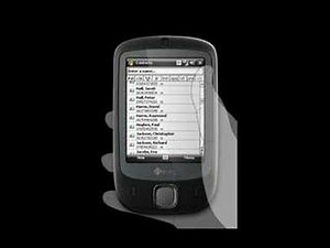 HTC Touch: TouchFlo Demonstration