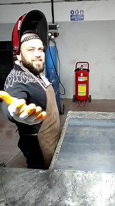 تصنيع منقل شوي موديل قديم بسيط Making a simple old model barbecue | لحام وتصنيع ابو احمد