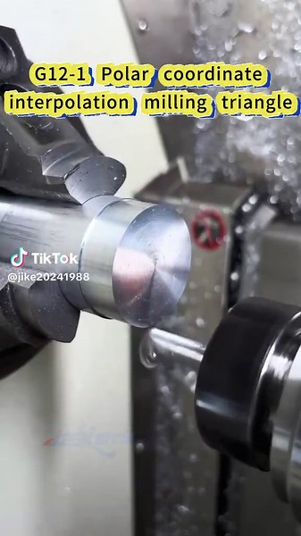 Polar Coordinate Interpolation in CNC Milling Techniques