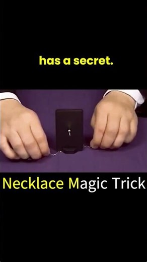 “Necklace Magic Trick ✨ The Stunning Illusion You Can Learn in Minutes!”