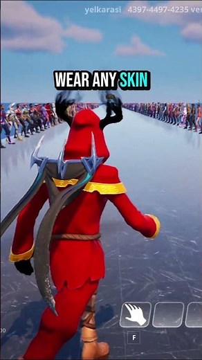 How to Wear ANY Fortnite Skin for Free! (Secret Map Code) 🤫