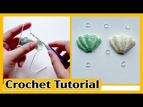 Easy Crochet Seashell Tutorial | Simple & Cute | How to Crochet for Beginners