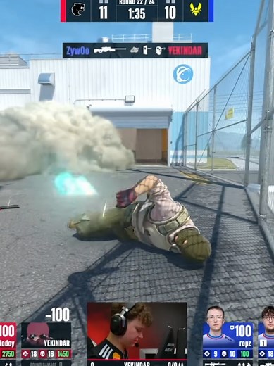 ZywOo's Epic VAC Moment on Nuke in CS