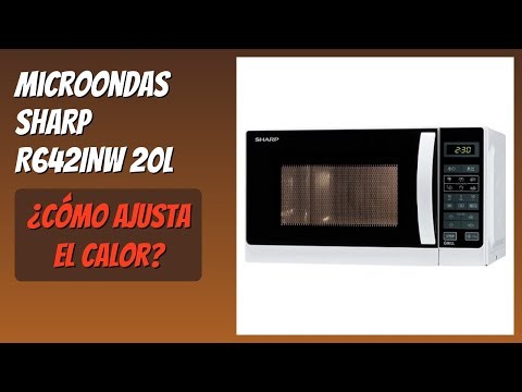 RESEÑA (2025) : Microondas SHARP R642INW 20L. DETALLES