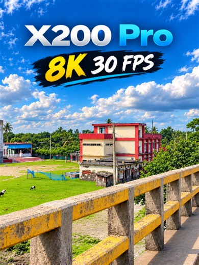 Vivo X200 Pro 8K Camera Test 30fps — Real-World Shot Examples