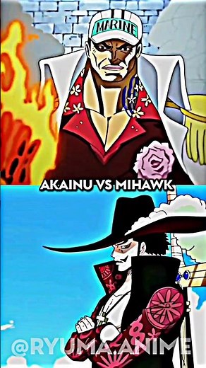 Akainu vs Mihawk