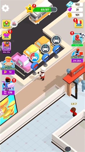 UNREAL Upgrades in Pizza Tycoon Level 4! (Part 1)🔥