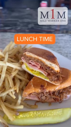 Best lunch in Gloucester, The Cuban, Haddock Reuben, Clam Chowder…on the water. | Mile Marker One | Facebook