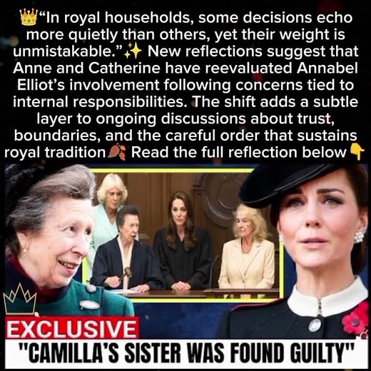 #Anne and #Catherine Reevaluate Annabel Elliot’s Involvement Amid Recent Concerns