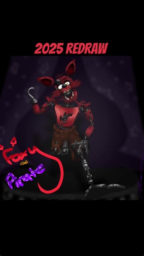 Fnaf Foxy Redraw Speed Art