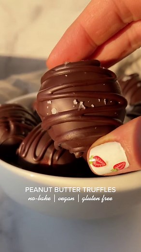 Delicious Peanut Butter Truffles Recipe | Vegan, Gluten-Free, No-Bake