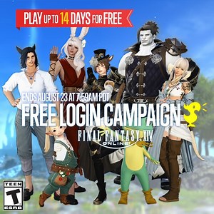 42K views · 634 reactions | Play free for up to 1️⃣4️⃣ days in the latest Free Login Campaign!  sqex.to/ig9gP Been on a break? Make your return to #FFXIV today and gear up for the arrival of Endwalker later this year! The campaign ends August 23, so be sure to spread the word!  | FINAL FANTASY XIV | Facebook