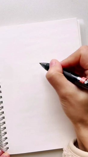 Drawing Patterns on Spiral Notebook: Artistic Process