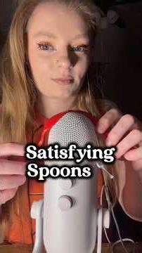 ASMR Satisfying Spoon Sounds 🥄✨ #asmr