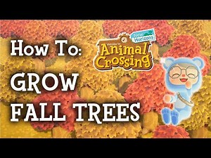 🍂 How To Get Fall Trees | Animal Crossing New Horizons 🍂