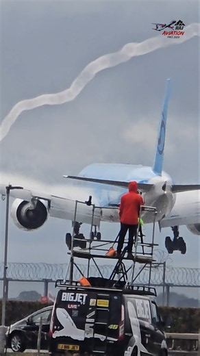 How Can This Even HAPPEN..!?😳 Korean Airlines 🇰🇷✈️ #koreanair #touchdown #shorts