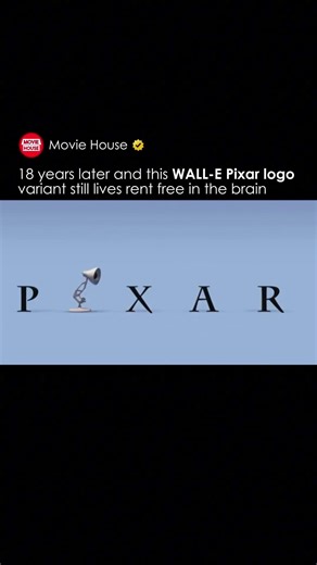 18 years later and this WALL E Pixar logo variant still lives rent free in the brain