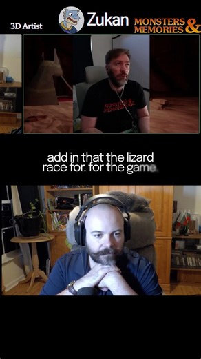 Zukan on Creating the Lizard Race in Monsters & Memories