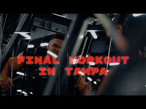 Nick Walker | Final workout in Tampa