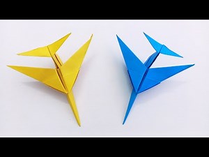 How to Make the Easiest Jet Paper Airplane | Super Fast Origami Plane tutorial in 2 minute!