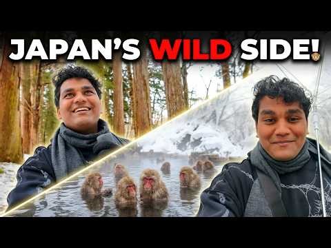 NANGE PUNGE SNOW MONKEYS DEKHNE CHALE GAYE 😳