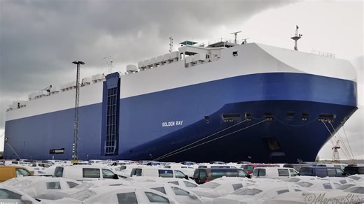 This $80M car carrier capsized - and 4,200 brand-new cars went with it