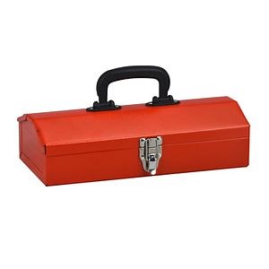 [Hot Item] Small Size Storage Workbench Iron Tool Box Portable Workshop Tool Storage Box