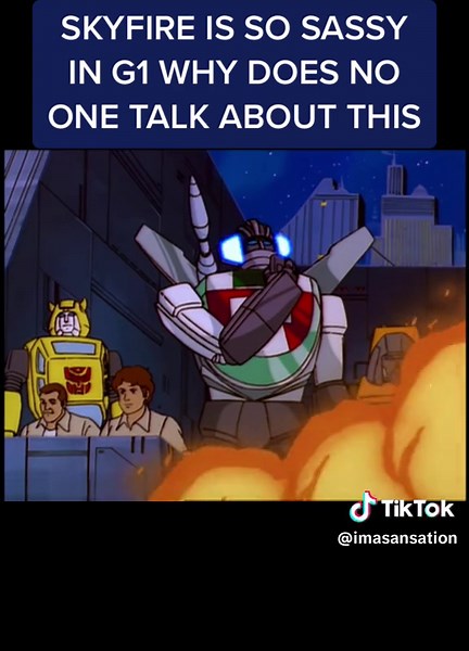 G1 Transformers: Skyfire's Sassy Moments Compilation