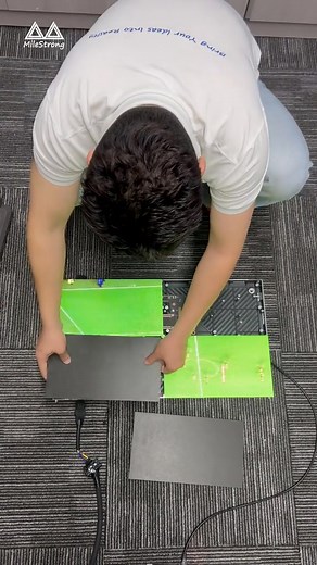 LED screen panel installation demonstration #Milestrong #leddisplay #ledscreen #leddisplayscreen | Whaley94 | Facebook