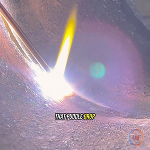 When welding a pipe in the 5G position, it's important to consider the effects of gravity as you work your way from the bottom to the top. At the bottom, the metal will tend to sag, so it's important to keep the wire in the pipe to ensure the correct amount of reinforcement. As you move up the side, the metal will tend to pile up more, so you'll need to adjust accordingly. You can watch Austin's full demo in the WELD App https://beta.weld.com/CourseDetails?courseId=429 | Weld.com