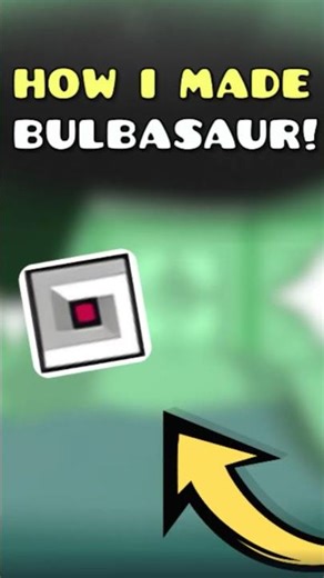 HOW I DECORATED BULBASAUR! #gd #bulbasaur #hard #progress