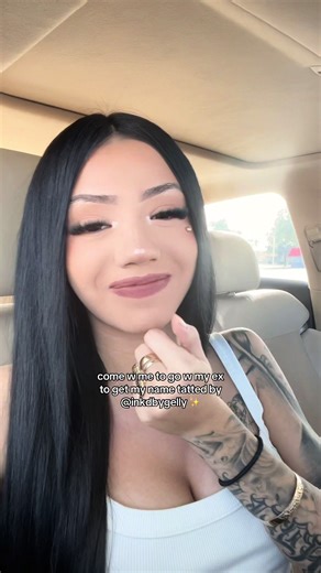 #foryoupage @inkdbygelly did her big one !😍✨ | melanie and her ex