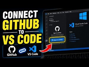 How to connect GitHub to VS Code and authenticate in Windows - Detailed Guide