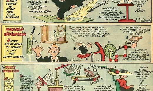 10 Brilliant Rube Goldberg Machine Examples | Cool Material