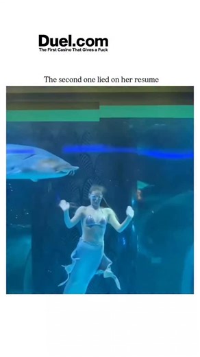 education.decodee on Instagram: "- This post shares a 62-second compilation of mermaid performer fails in aquariums, including shark collisions and glass wall crashes, amassing 3.1 million views and 4.8k likes within hours of posting on November 3, 2025. - The caption targets the second clip's botched tail flip, joking about resume lies to underscore the physical demands and occasional mishaps in professional mermaid entertainment, a niche industry blending cosplay and freediving. - Replies exte