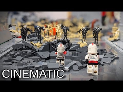 LEGO Star Wars Battle Of Coruscant Cinematic Showcase!