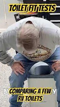 Finally! An RV Toilet I Can SIT On! 😌🚽
