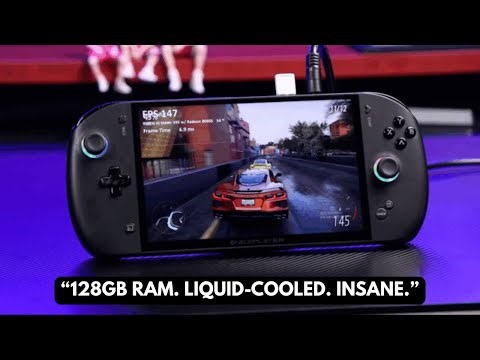OneXFly Apex: 128GB RAM & Liquid Cooling in a Handheld?! AMD Strix Halo Power!